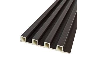 Декоративна стінова рейка венге 3000*160*23мм (D) SW-00001537