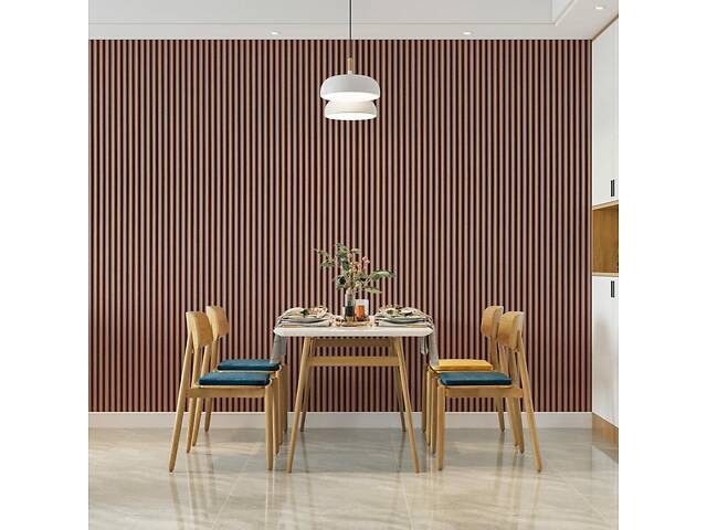 Декоративная WPC круглая стеновая рейка 3000*152*15мм (D) SW-00001872 - Фото 7