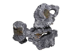 Декорація для акваріума Hobby Cavity Stone dark 5 камінь з отворами 33x16x33 см Різнокольоровий (HB40149)