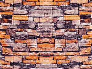 Декоративная 3D панель самоклейка 700х770х3мм Песчаник Катеринославский кирпич (045-3) SW-00000692