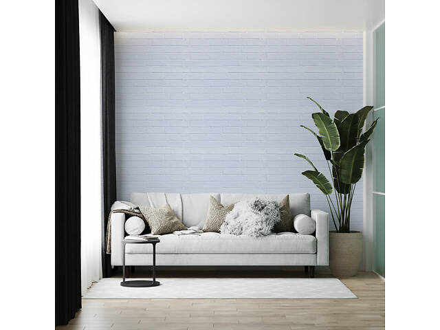 Декоративна ПВХ панель 960х480х4мм Біла цегла SW-00001427 - Фото 6