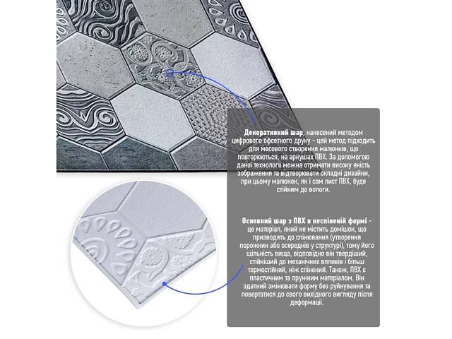 Декоративна ПВХ панель 960х480х4мм SW-00000579 - Фото 1