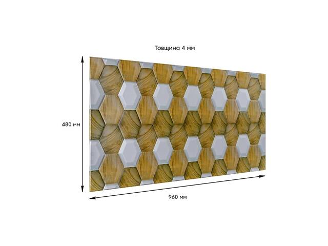Декоративна ПВХ панель 960х480х4мм SW-00001790 - Фото 3
