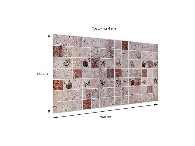 Декоративна ПВХ панель 960х480х4мм SW-00002478 - Фото 3
