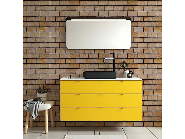 Декоративна ПВХ панель цегла 960х480х4мм Коричневий мармур SW-00001428 - Фото 5