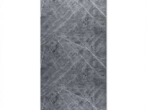 Декоративная ПВХ плита 1,22м х 2,44м х 3мм Серый натуральный мрамор SW-00001406