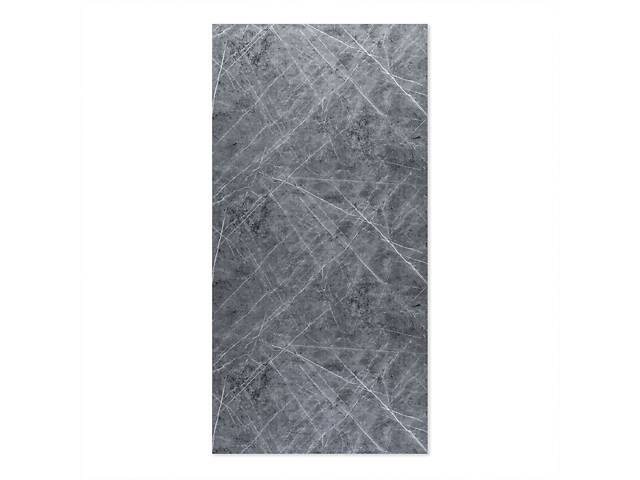 Декоративна ПВХ плита 1,22м х 2,44м х 3мм Сірий натуральний мармур SW-00001406 - Фото 1