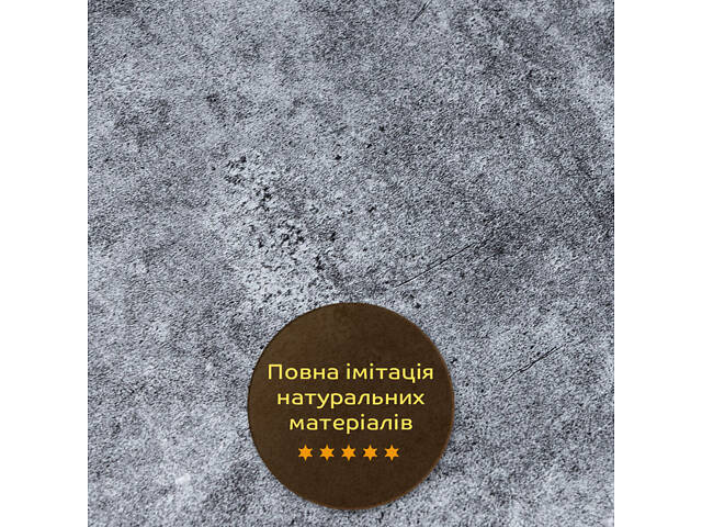 Декоративна ПВХ плита 1,22м х 2,44м х 3мм Попелястий мармур SW-00001405 - Фото 6