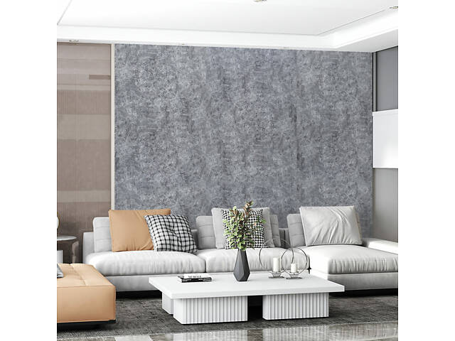 Декоративна ПВХ плита 1,22м х 2,44м х 3мм Попелястий мармур SW-00001405 - Фото 7