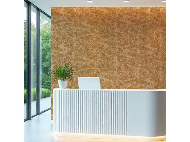 Декоративна ПВХ плита 1,22м х 2,44м х 3мм Кремовий мармур SW-00001398 - Фото 7