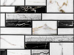 Декоративна ПВХ плитка на самоклейці 300х300х5мм Квадрат, ціна за 1 шт. love-shopping