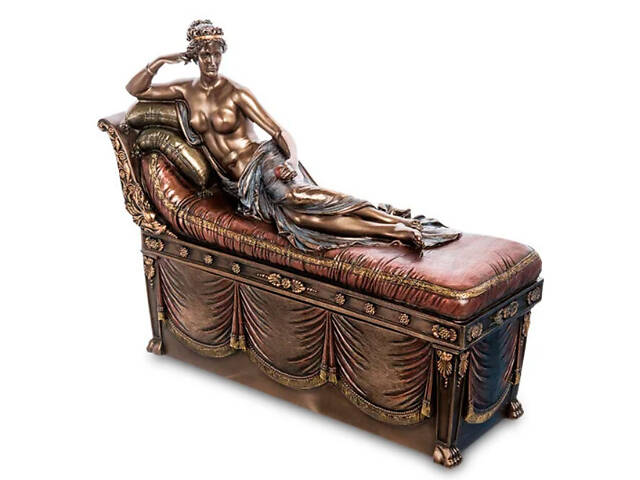 Декоративна шкатулка-Статуетка Поліна Бонапарт в ролі Венери Віктрикс Veronese AL32491 - Фото 6