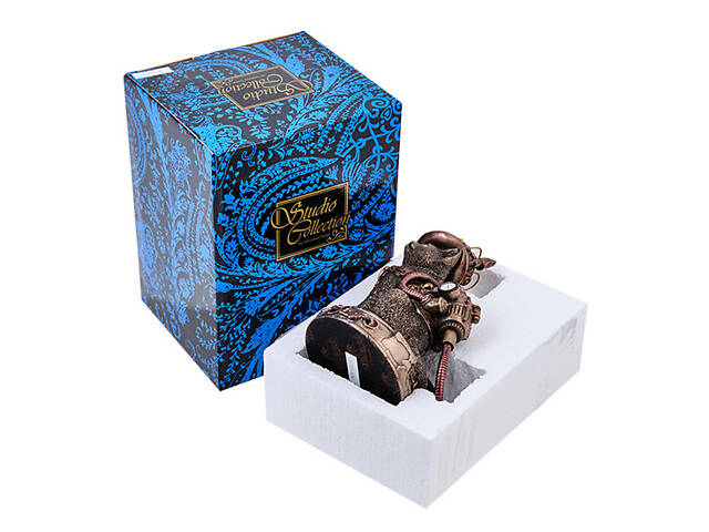 Декоративна статуетка Mr. Cat 17 см Veronese Коричневий AL230064 - Фото 2