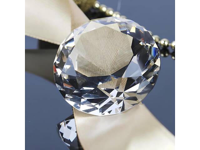 Декоративний діамант RESTEQ 60 мм, Діамант з оптичного скла к9, Діамант з кришталевого скла K9, K9 Crystal - Фото 6