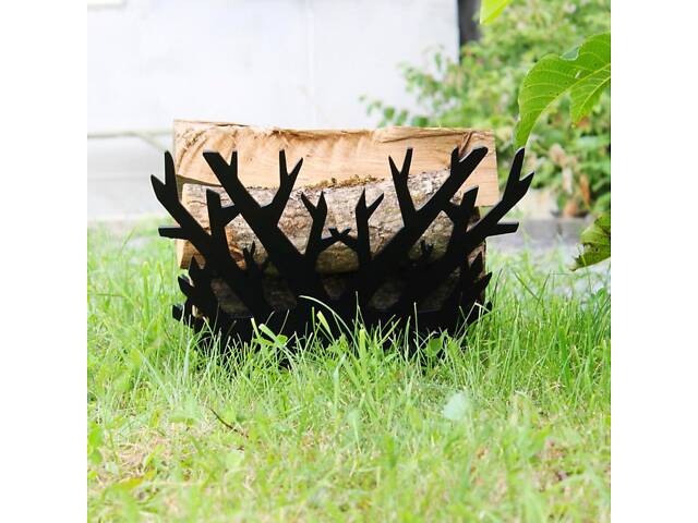 Декоративний тримач для дров/стійка для зберігання дров - Фото 5