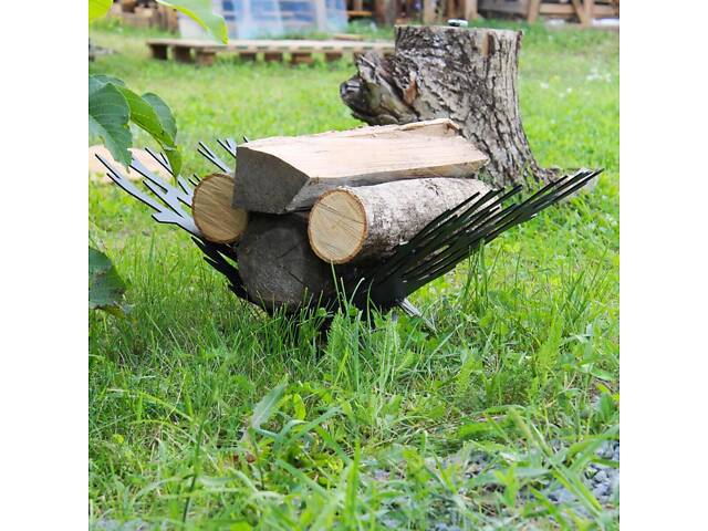 Декоративний тримач для дров/стійка для зберігання дров - Фото 8