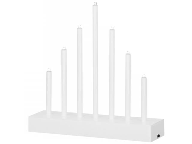 Декоративный светильник (свечник) на батарейках Springos 7 LED CL0851 - Фото 3