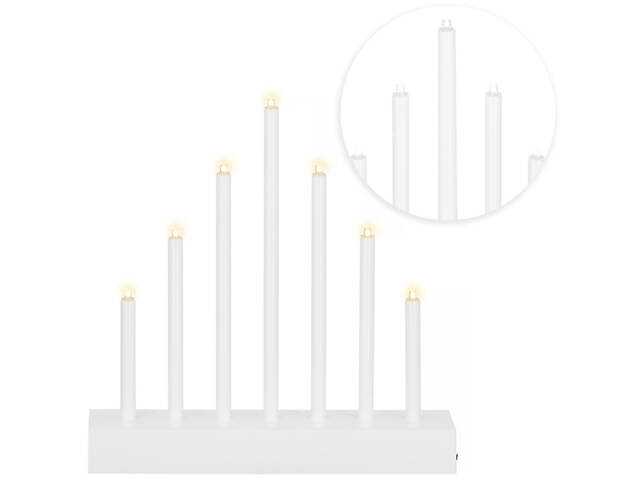 Декоративный светильник (свечник) на батарейках Springos 7 LED CL0851 - Фото 10