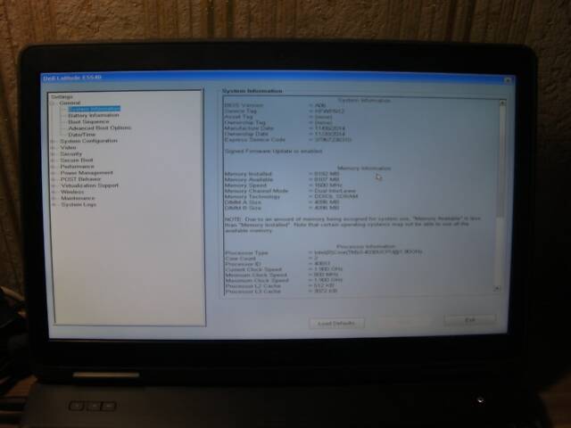 Dell Latitude E5540 Матовий 15.6' LED Core I3-4030U 4х1.9ГГц 8ГБ/320ГБ Веб-Ка BT Оригінальні Батареи & 90Вт Б/Ж з США #4 - Фото 6