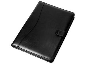 Деловая папка из искусственной кожи с блокнотом Bakula Черный (R91707S black)