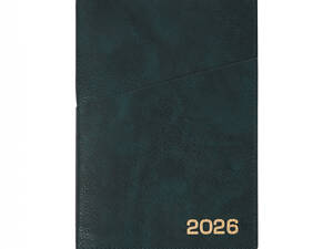 Деловой блокнот А5 Leo Planner Credo 252646 368 листов изумрудный