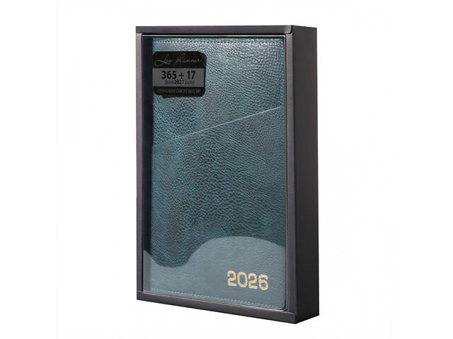 Деловой блокнот А5 Leo Planner Credo 252646 368 листов изумрудный - Фото 3