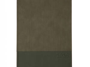 Діловий блокнот А5 Leo Planner Velvet 252637 368 листів темно-зелений