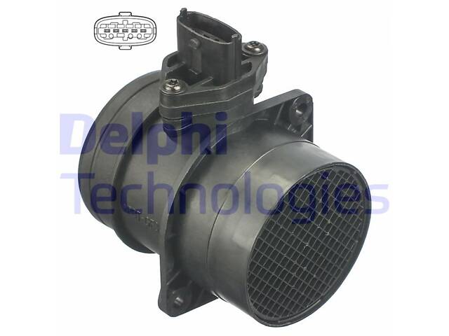 DELPHI AF10279-12B1 Расходомер воздуха Ford Mondeo III 1.8 SCi 03-07 - Фото 1