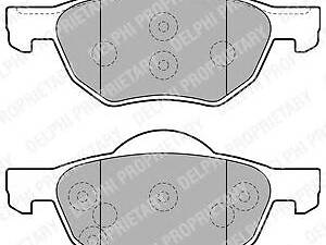 Delphi LP1862. Комплект гальмівних колодок