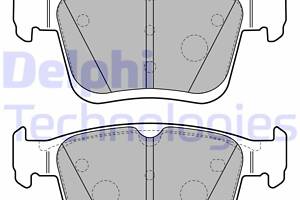 DELPHI LP2490 Колодки гальмівні (задні) Audi A3/VW Golf 12-/Touran/Passat B8 14-/Skoda Oct