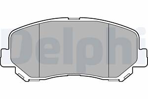 DELPHI LP3269 Колодки гальмівні (передні) Jeep Cherokee 2.0-2.2 CRD/3.2 13- (Akebono)