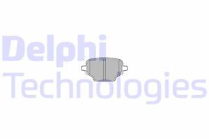 DELPHI LP3580 Колодки гальмівні (задні) Opel Combo 18-/Citroen Berlingo/Peugeot Partner 18-