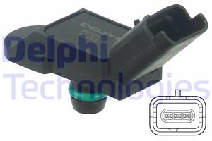 DELPHI PS10192 Датчик давления наддува Peugeot 207/308/3008/508/5008 1.6 16V/THP 07-