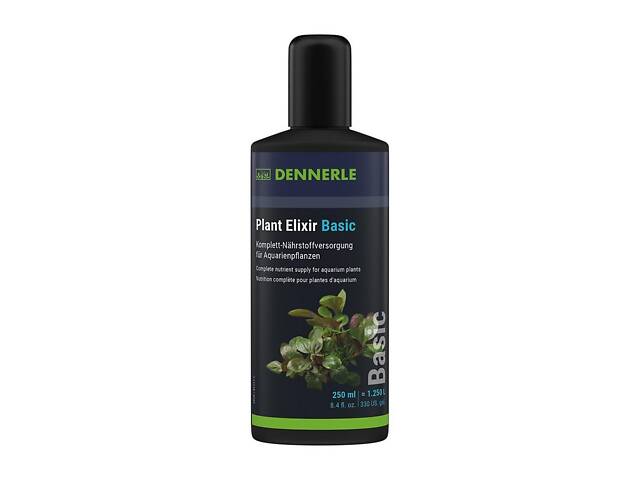 Dennerle Универсальное удобрение Dennerle Plant Elixir Basic 250 мл, для аквариумных растений (4800) - Фото 1