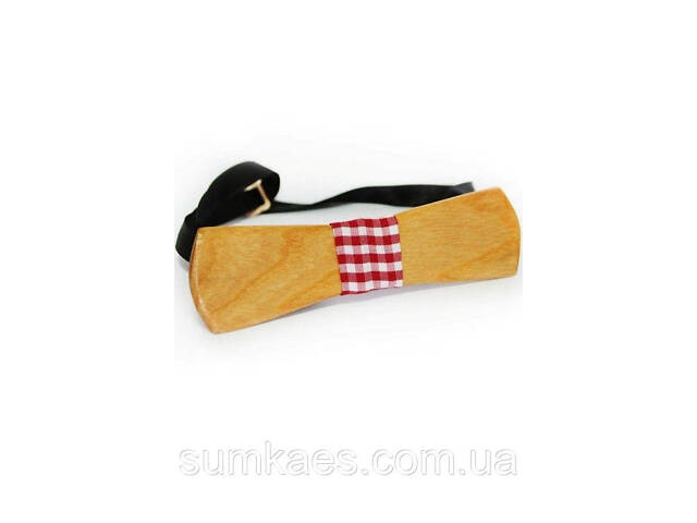 Деревяний метелик краватка GBD-324 - Фото 3