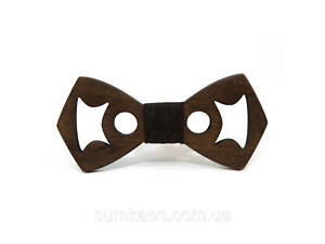 Дерев'яний краватка-метелик Gofin з вирізами GBDH-8407