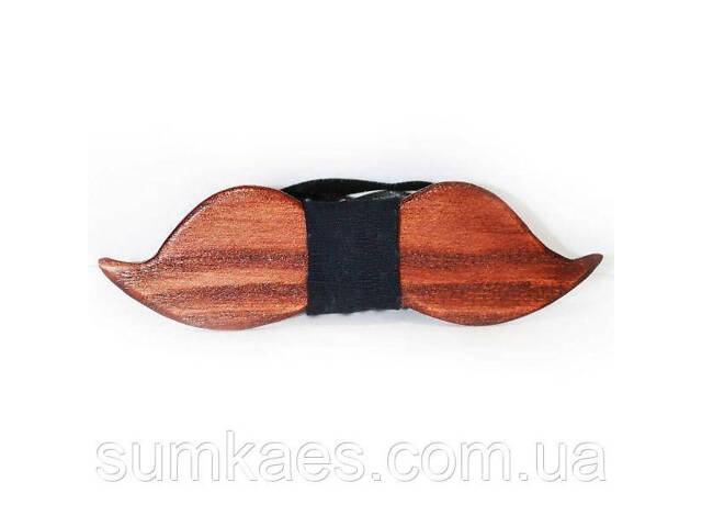 Деревяний краватка метелик вуса GBD-318 - Фото 1