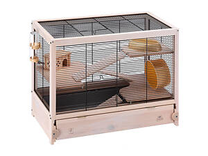 Деревянная клетка для хомяков, крыс и грызунов Ferplast Hamsterville (Ферпласт Хамстервилль)