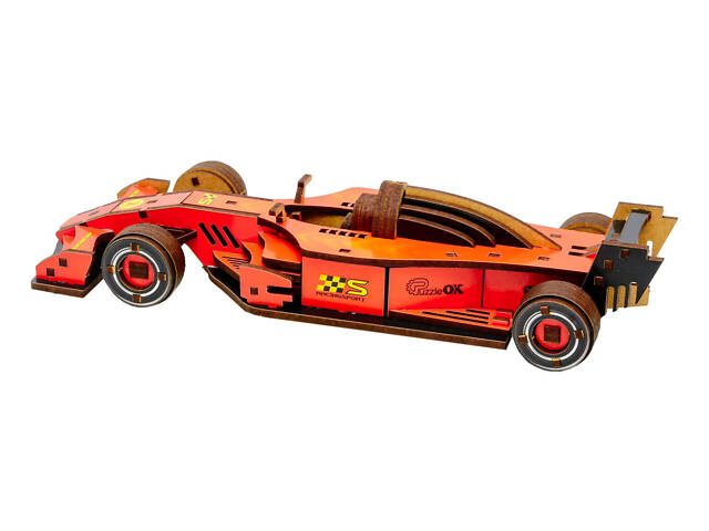 Деревянный 3D-конструктор Bolide Puz-00950 - Фото 3