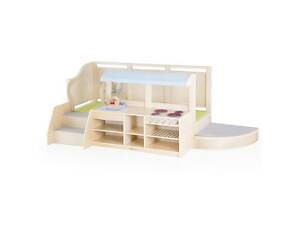 Деревянный игровой комплекс University Кухня с подиумом (U0504)