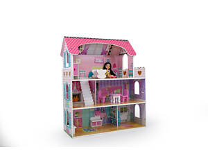 Дерев'яний ляльковий будиночок AVKO Вілла Флоренція + мебель