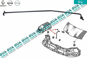 Держатель / упор капота 8200162704 Nissan / НИССАН INTERSTAR 1998-2010 / ИНТЭРСТАР 98-10, Opel / ОПЕЛЬ MOVANO 2003-2010