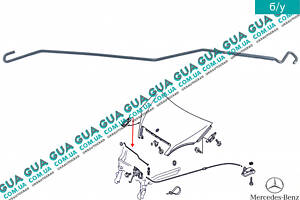 Тримач/упор капота W168 1688800132 Mercedes/МЕРСЕДЕС A-CLASS 1997-2012/А-КЛАС