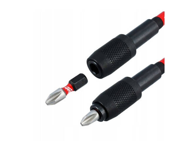 Тримач для біт Milwaukee магнітний ShW, з фіксатором, 73мм (4932459398) - Фото 4