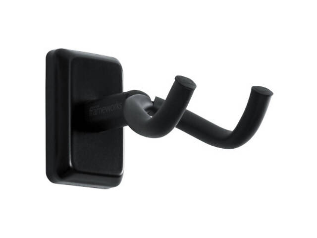 Тримач для гітари Gator Frameworks Wall Mount Guitar Hanger Black (GFW-GTR-HNGRBLK) - Фото 1