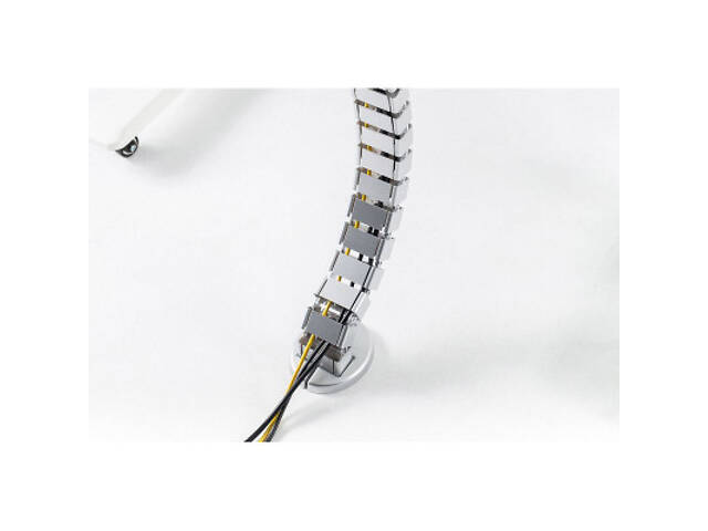 Держатель для кабеля Digitus гнучка кабельна трубка із кріпленням 'гачок-петля', 2м (DA-90505) - Фото 10