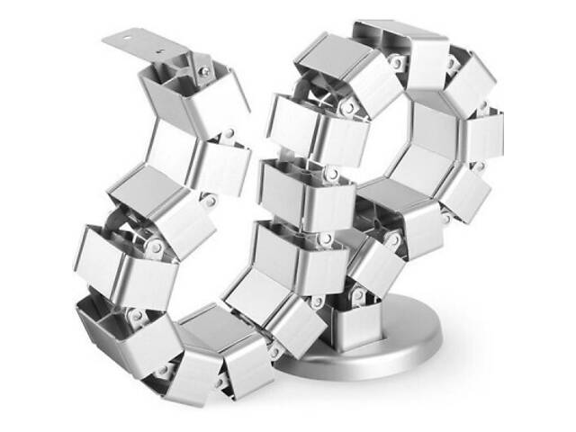 Держатель для кабеля Digitus гнучка кабельна трубка із кріпленням 'гачок-петля', 2м (DA-90506) - Фото 6