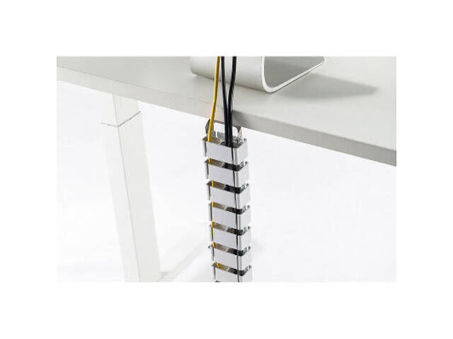 Держатель для кабеля Digitus гнучка кабельна трубка із кріпленням 'гачок-петля', 2м (DA-90506) - Фото 9