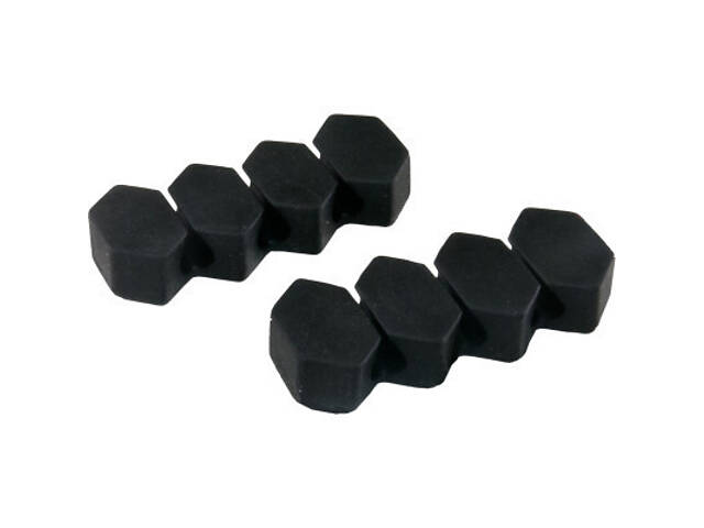 Тримач для кабелю Extradigital CC-963 Cable Clips, Black (KBC1808) - Фото 1