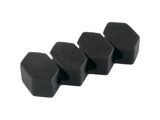 Тримач для кабелю Extradigital CC-963 Cable Clips, Black (KBC1808) - Фото 2